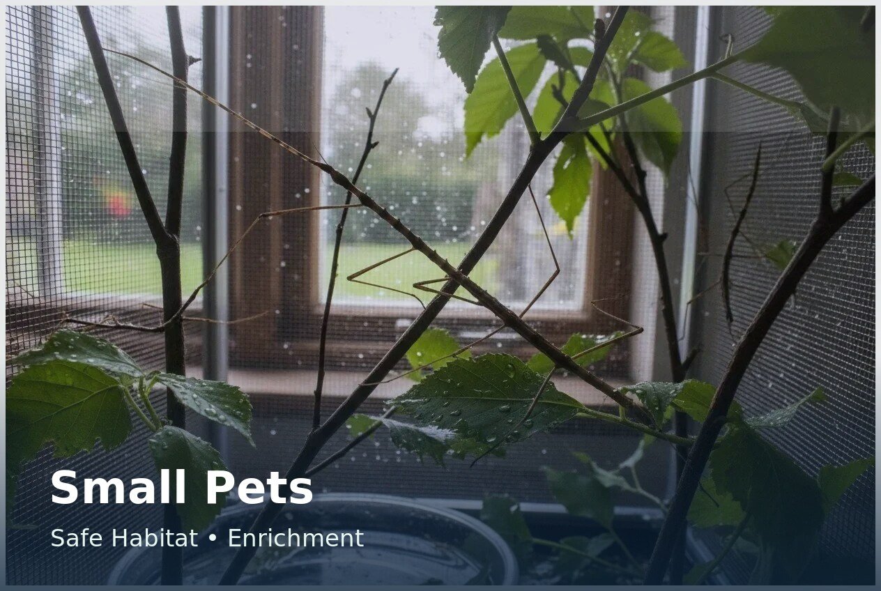 Insects and micro-pets category image