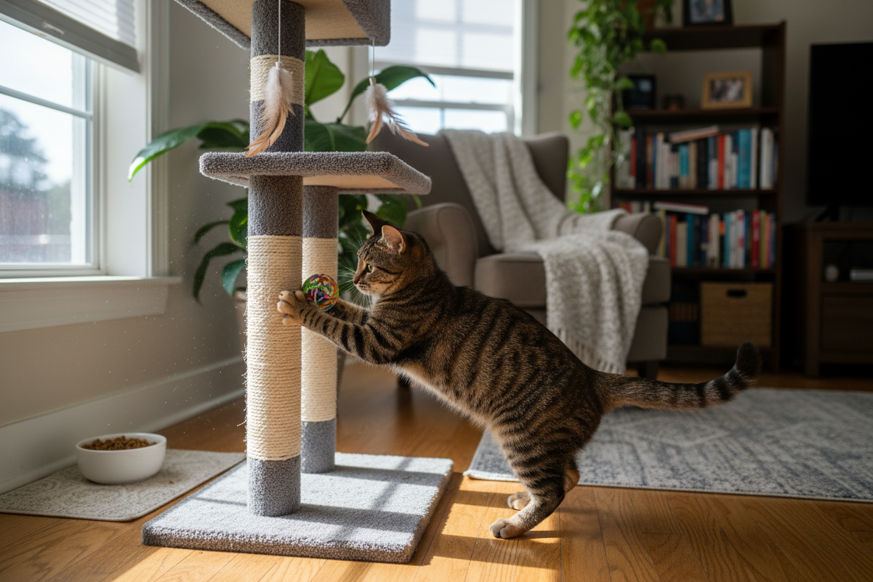 Interactive cat toys and teaser wands for active play and exercise – Pet Planet