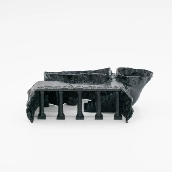 reptile decoration hide cave – 3d printed plastic shelter for terrariums & aquariums