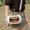 Reptile travel carrier bag