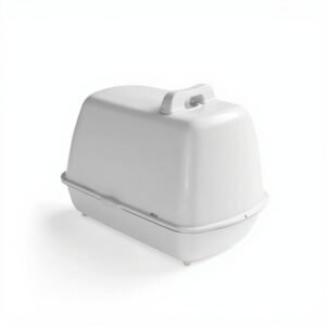 Large Enclosed Cat Litter Box — Anti-Splash Design